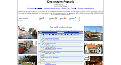 Desktop Screenshot of destinationforsvik.se